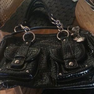 Black leather Kathy Van Neeland